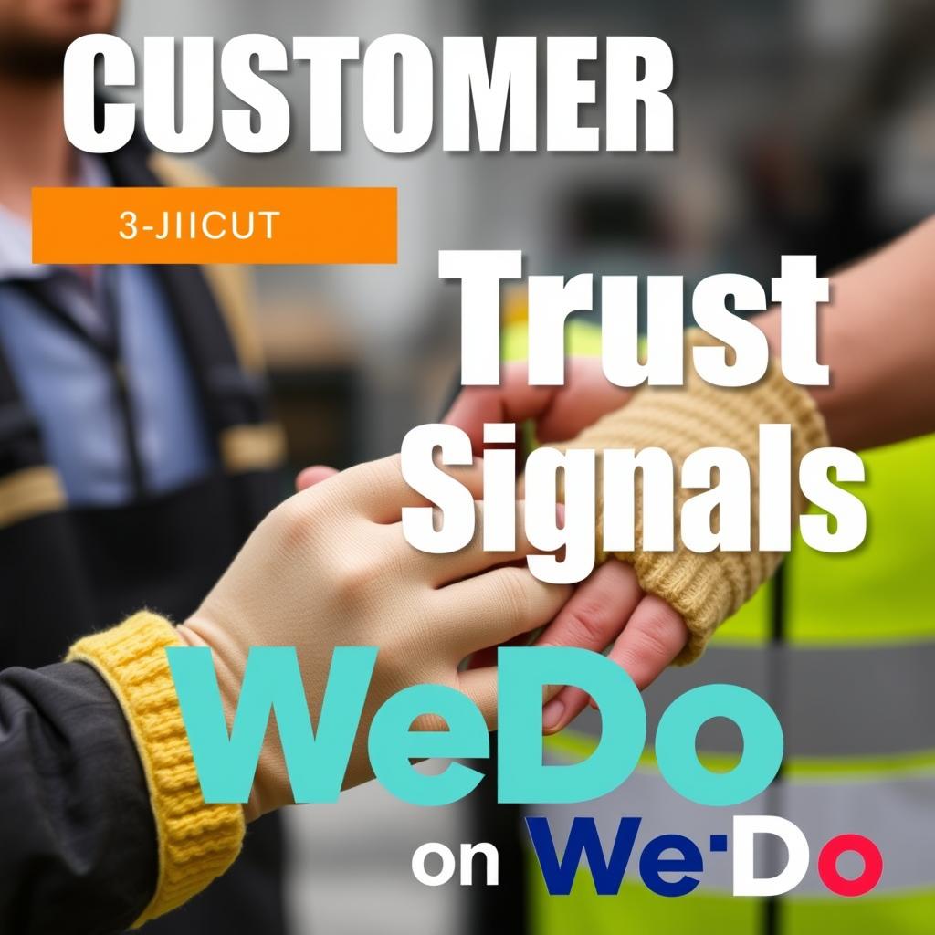 Customer Trust Signals on WeDo