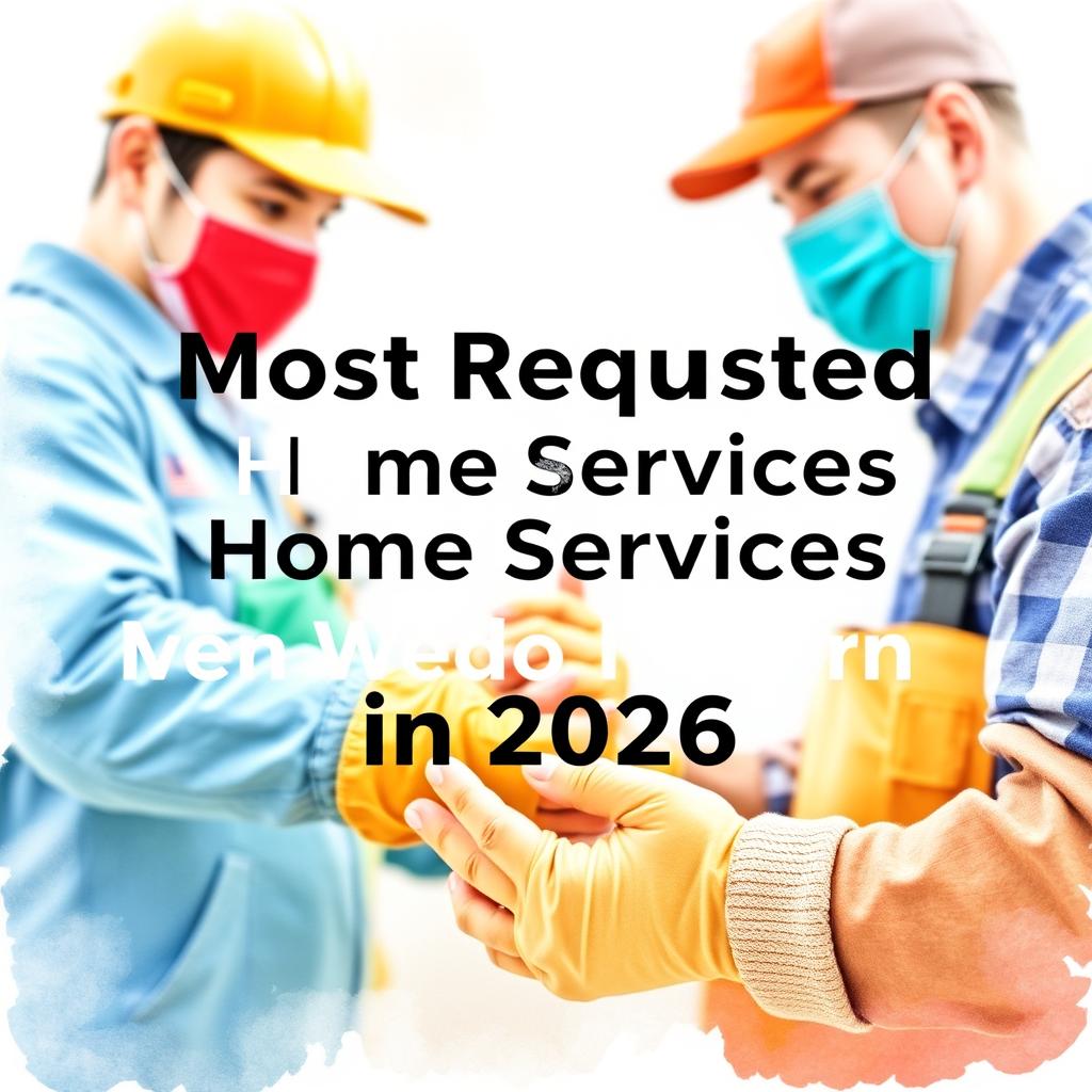 Most Requested Home Services on WeDo in 2026