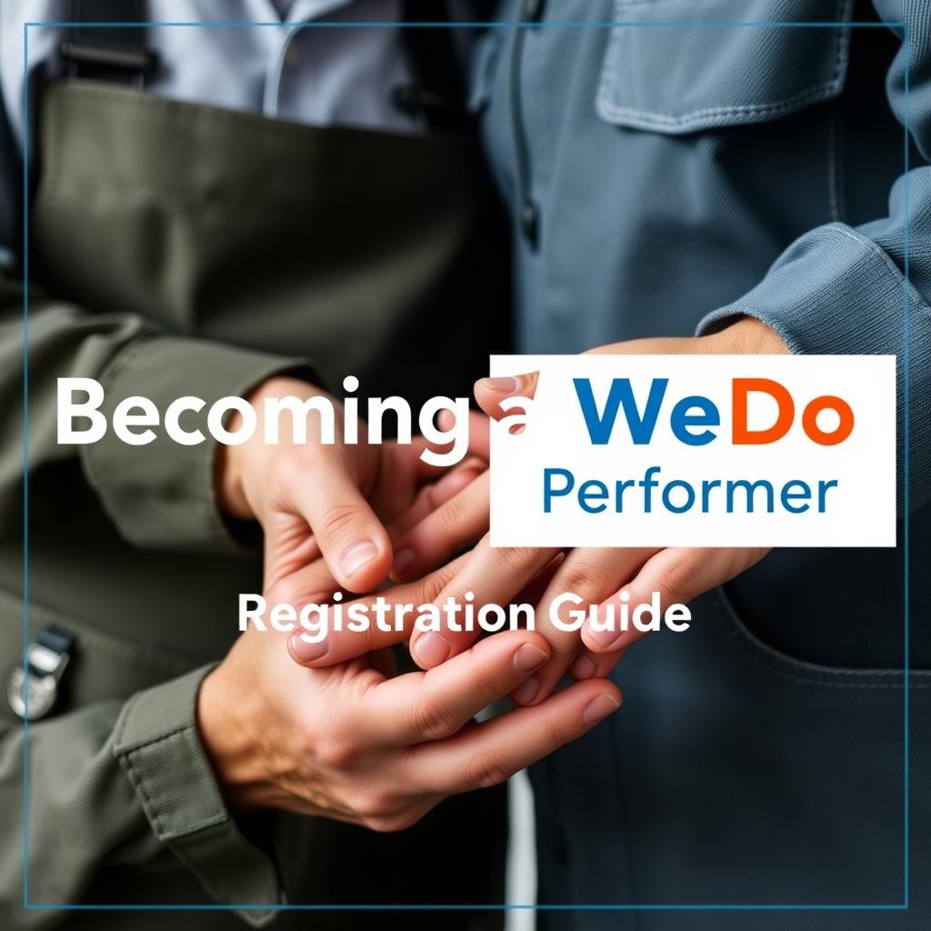 Becoming a WeDo Performer: Step-by-Step Registration Guide